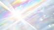 © おでんじん - 虹色に輝く光のレンズフレアアート背景