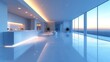 © jp - Intérieur Luxueux, Design Minimaliste, Vue sur Ciel Crépusculaire