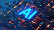 AI's digital realm, a fusion of groundbreaking technology and innovation, Ai Generated