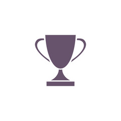 Sticker - Trophy, Champion cup icon isolated on transparent background