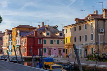 Wall Mural - Colourful Houses In Burano, Venetian Lagoon, Italy