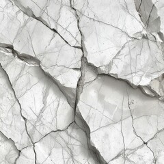 Canvas Print - Cracked marble texture background