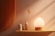  A room with a adjustable aromatherapy diffuser
