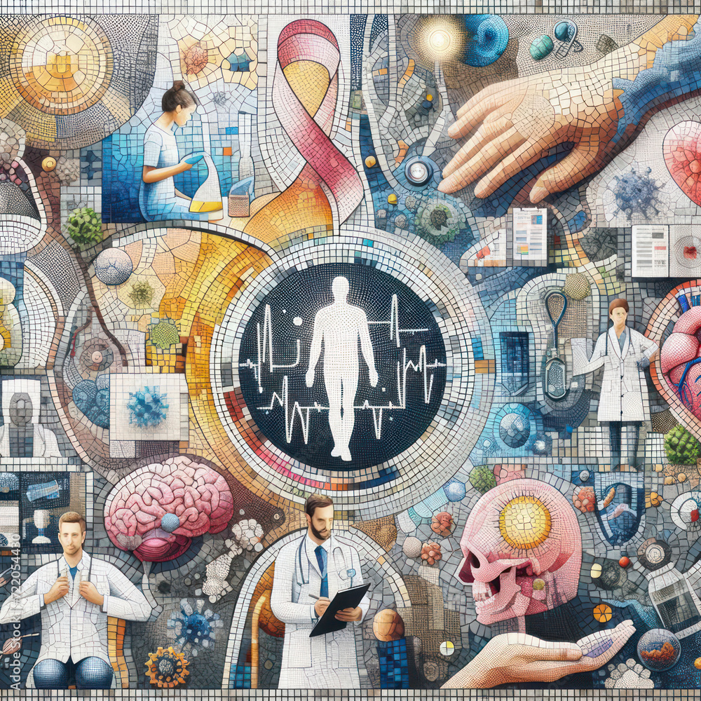 Explore the intricate stages of cancer treatment through a captivating ...