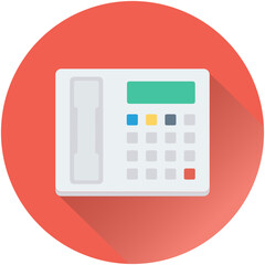 Landline Vector Icon