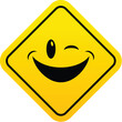 Smile sign. Vector illustration