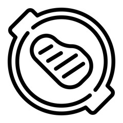 Bbq line icon