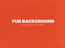 Free Vector Orange Fur Background