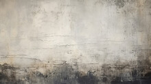 Empty Rough Concrete Loft Wall Texture Background
