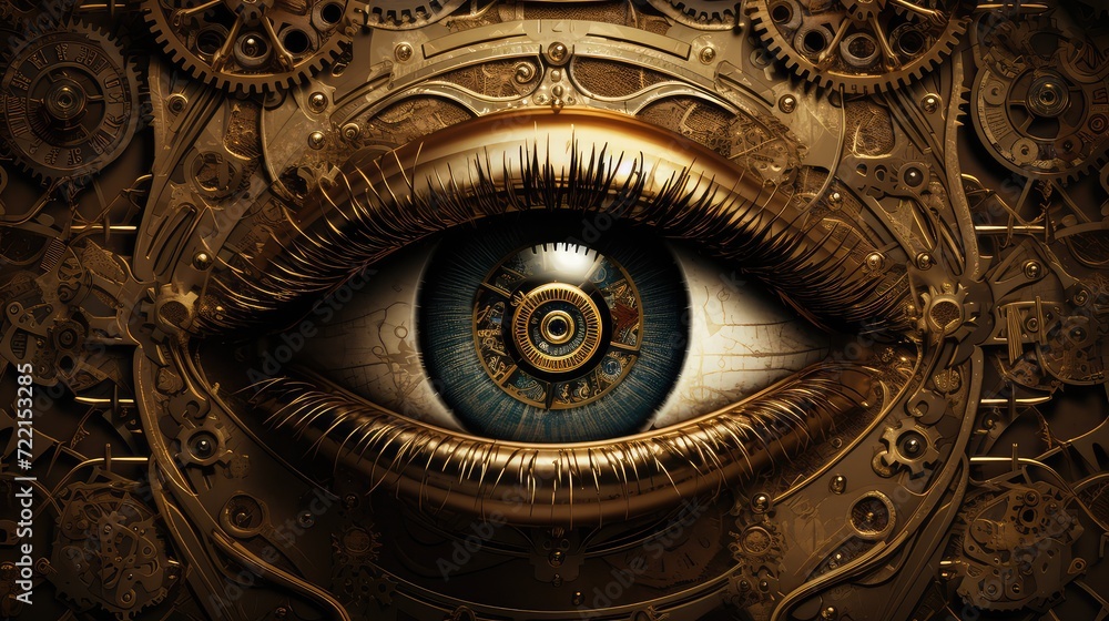 Steampunk-Inspired Wallpaper: A Unique Blend of Gears and Clockwork ...