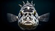 A Archerfish portrait, wildlife photography