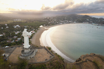 Canvas Print - Jesus sculpture in San Juan Del Sur