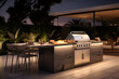 © sugastocks - outdoor BBQ barbeque area