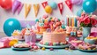 _colorful_birthday_party_table_with_flowe_