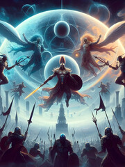 Wall Mural - Ethereal Arena Conquests