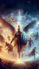 Wall Mural - Ethereal Arena Conquests