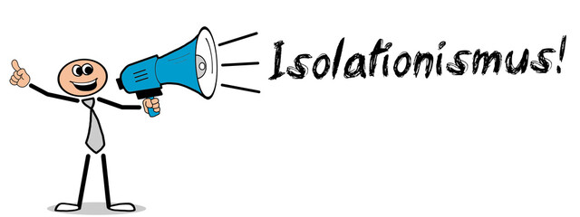 Sticker - Isolationismus!