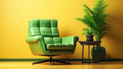 Wall Mural - armchair in the office