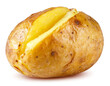 © oxie99 - Gebackene Kartoffel isoliert auf weißen Hintergrund, Freisteller
