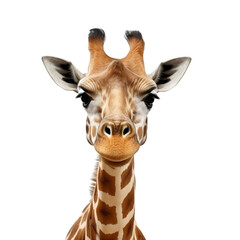 Close up giraffe clip art