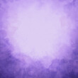 © Arlenta Apostrophe - purple texture background with abstract watercolor sky design, pastel light lavender color center and dark stormy border of clouds, cloudy smoke frame
