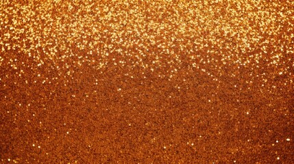 Wall Mural - A close up view of a gold glitter background. Perfect for adding a touch of sparkle to any design project