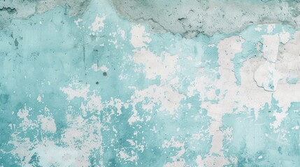 Canvas Print - Pastel blue and white concrete stone texture for background in summer wallpaper. Cement and sand wall of tone vintage.