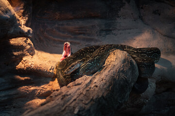 Wall Mural - Argentine Boa snake (Boa constrictor occidentalis)