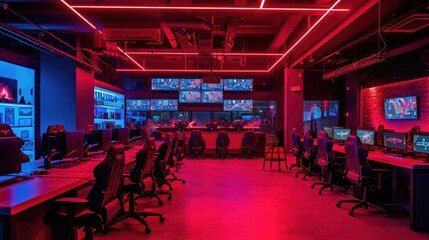 Wall Mural - eSports arena