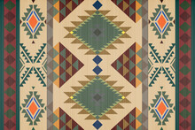
Southwestern Style - The Geometric Southwestern Aztec Pattern Makes A Statement With Rich Colors That Are Easy To Coordinate With A Range Of Decor Styles.