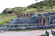 Inca Stone Wall Ruins Outside Of Cusco Peru