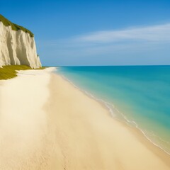 Poster - horizonal view of beautiful beach