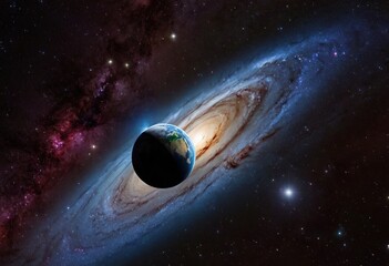 Wall Mural - planet in space