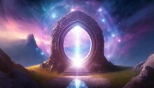Portal To Another World: Embark On A Cosmic Journey Of Magic"