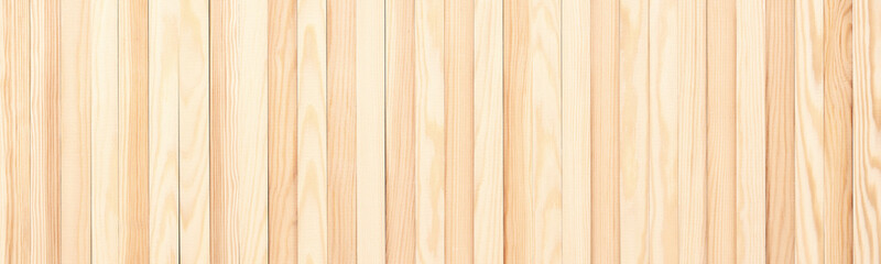 Wall Mural - beige wood texture with natural pattern, light wooden background.