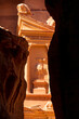 Petra, Jordan Siq, Treasury, Al Khazneh frame view