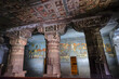 The Ajanta Caves are rock-cut Buddhist cave monuments in Ajanta, Aurangabad district, Maharashtra, India.