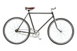 © Maksim Kostenko - Vintage custom single speed bicycle. Transparent PNG