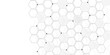 Vector hexagons pattern. Geometric abstract background with simple hexagonal elements.