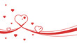 © Anwar Design - valentine day vector copy space background suitable for greeting card with red color and heart shape