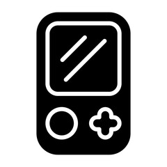 Sticker - Gaming Console Vector Icon