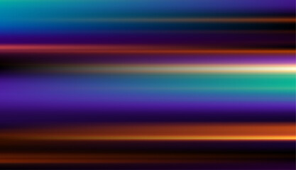 Sticker - motion neon lines, sparkle light effect vector illustration. abstract blur of bright energy laser be