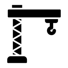 Poster - Crane Vector Icon