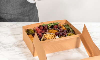 Sticker - Charcuterie Box-A Delicious Assortment in Gifting Box