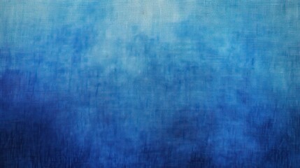 sky blue, blue fabric blue cloth, cornflower blue abstract vintage background for design. Fabric cloth canvas texture. Color gradient, ombre. Rough, grain. Matte, shimmer