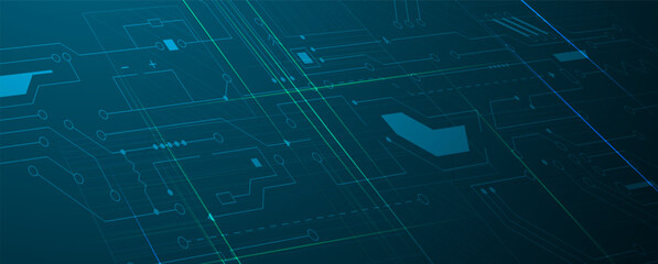 Abstract data background. Futuristic technology style. Elegant digital  background for business cyber presentations.