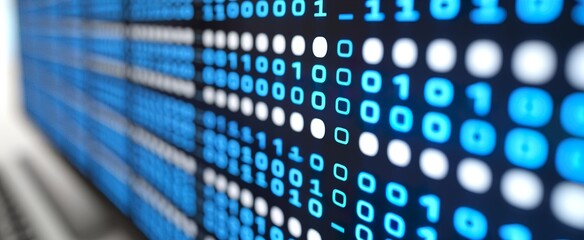 binary code background