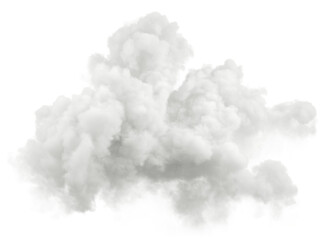 Leinwandbilder - Beautiful Scenic natural cloud cut out backgrounds 3d rendering png
