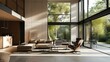 © Irina Ukrainets - Elegant interior design of a modern living room. natural light and style. comfortable furniture. perfect for real estate ads. AI