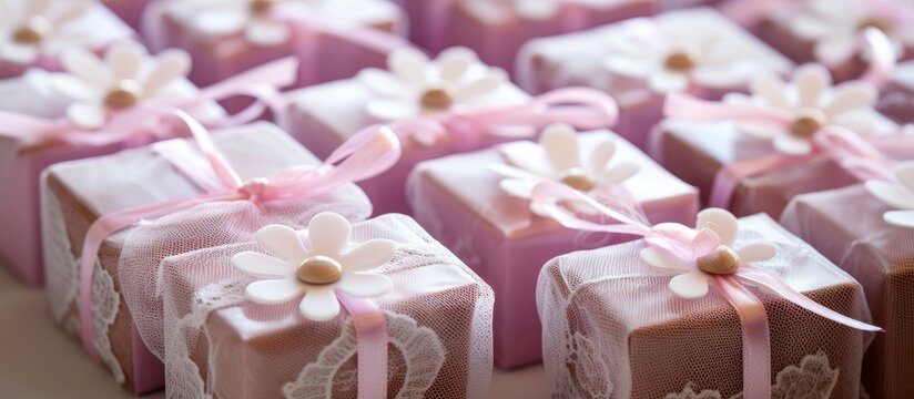 guest favors 15 years girl birthday party favors wedding bridal souvenirs handmade soaps gift pink w